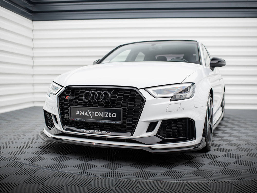 Front Splitter V.4 - Audi RS3 Sedan 8V Facelift