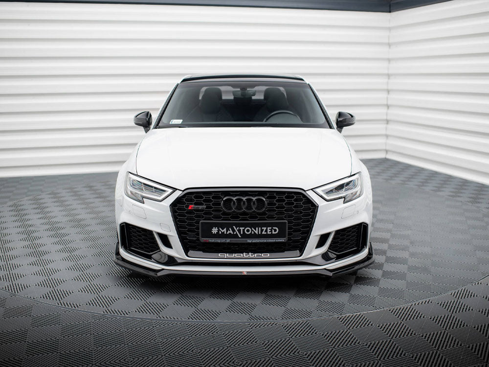 Front Splitter V.4 - Audi RS3 Sedan 8V Facelift