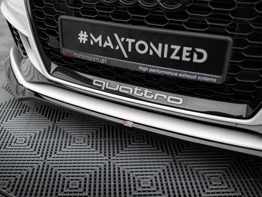 Front Splitter V.5 - Audi RS3 Sedan 8V Facelift
