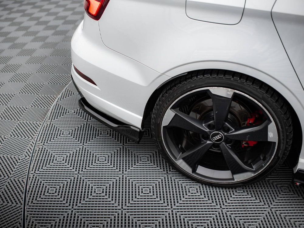 Rear Side Splitters V.3 - Audi RS3 Sedan 8V Facelift