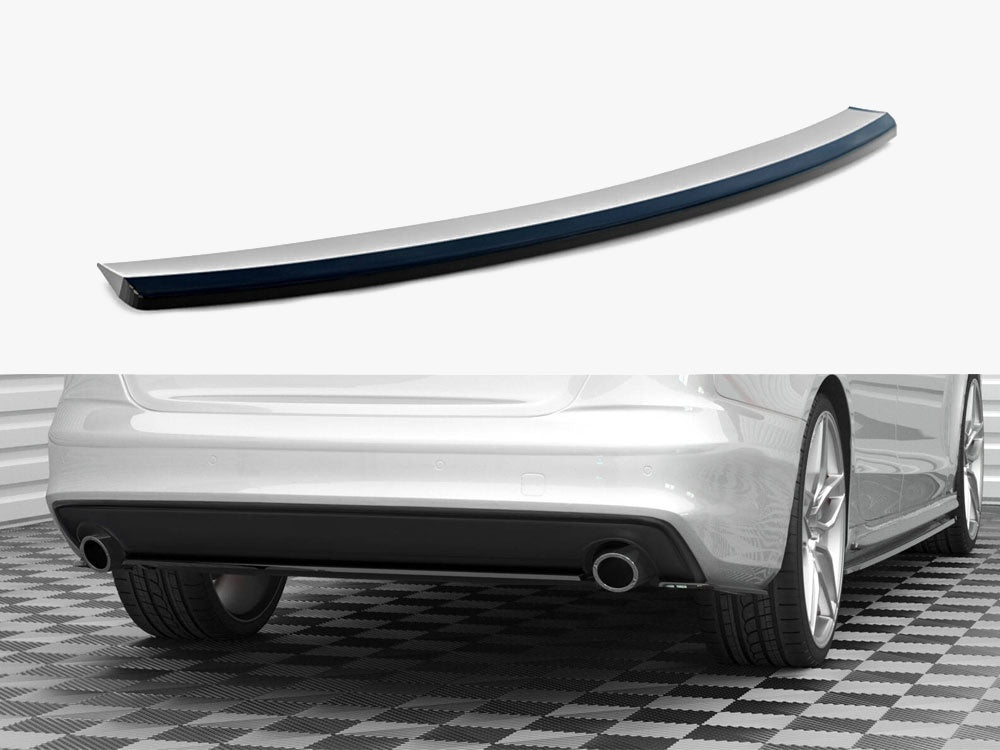 Central Rear Splitter - Audi A4 S Line B8 Facelift