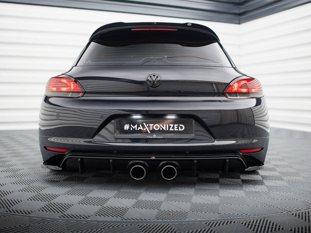 Rear Valance V.2 - Volkswagen Scirocco Mk3 (R32 Exhaust)