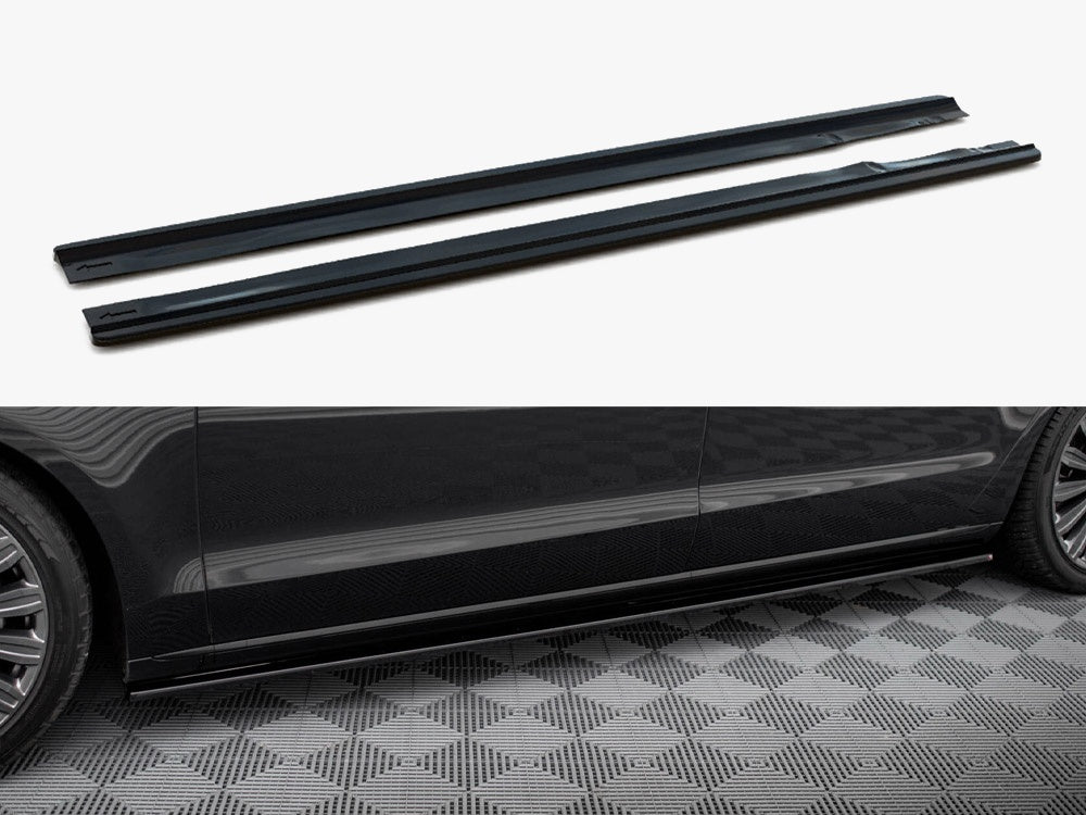Side Skirts Diffusers - Audi A8 Long D4