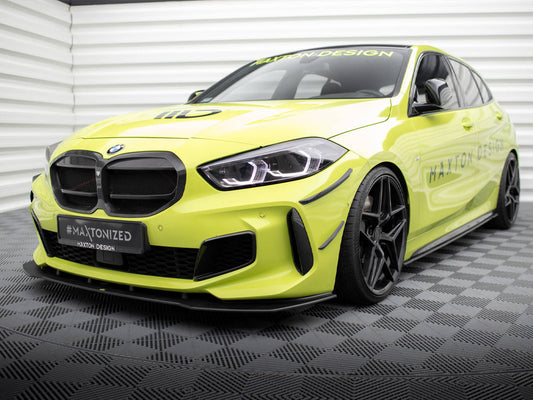 Front Bumper Wings (Canards) - BMW 1 Series F40 (M Sport / M135i)