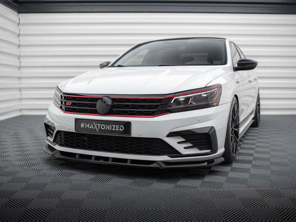 Front Splitter V.2 - Volkswagen Passat GT B8 Facelift USA