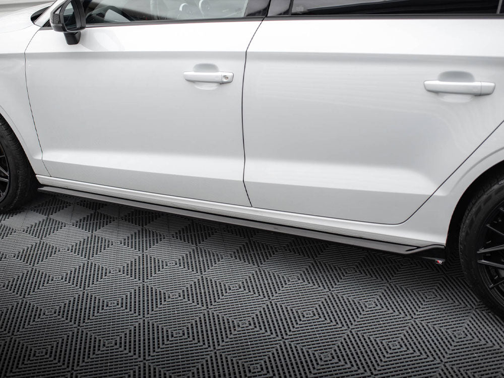 Side Skirts Diffusers - Audi A3 Sedan 8V