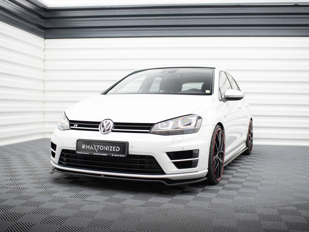Front Splitter V.2 - Volkswagen Golf R / R-Line Mk7