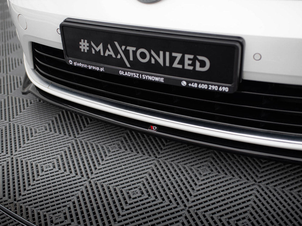 Front Splitter V.2 - Volkswagen Golf R / R-Line Mk7