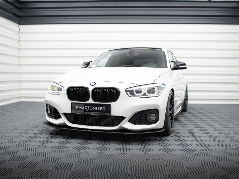 Street PRO Front Splitter V.3 + Flaps - BMW 1 Series F20 (M-Pack Facelift / M140i)