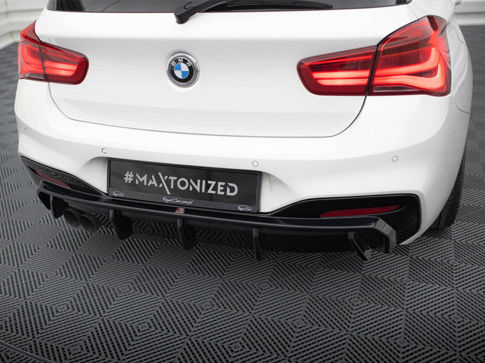 Rear Valance V.3 - BMW 1 Series (M-Pack F20 Facelift (Single Side dual exhaust Version)