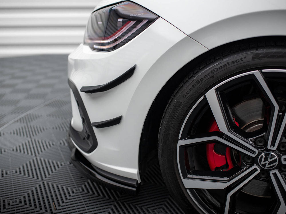 Front Bumper Wings (Canards) - Volkswagen Polo GTI Mk6 Facelift
