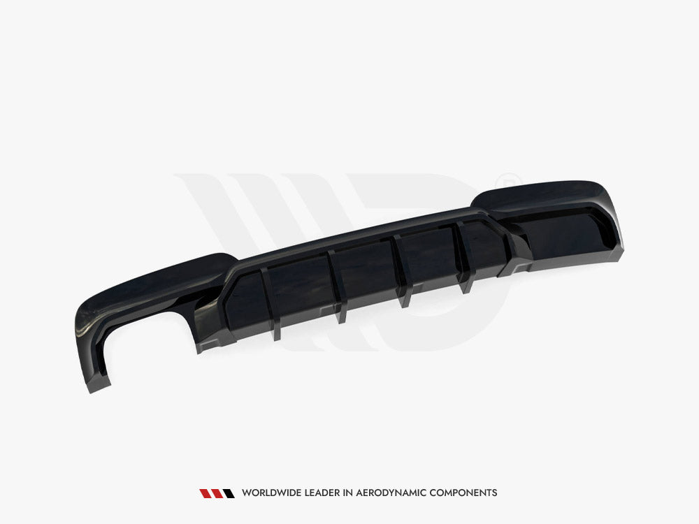 Rear Valance V2 - BMW 5 Series (M-Pack F10 / F11 (Version with double exhaust on one Side)