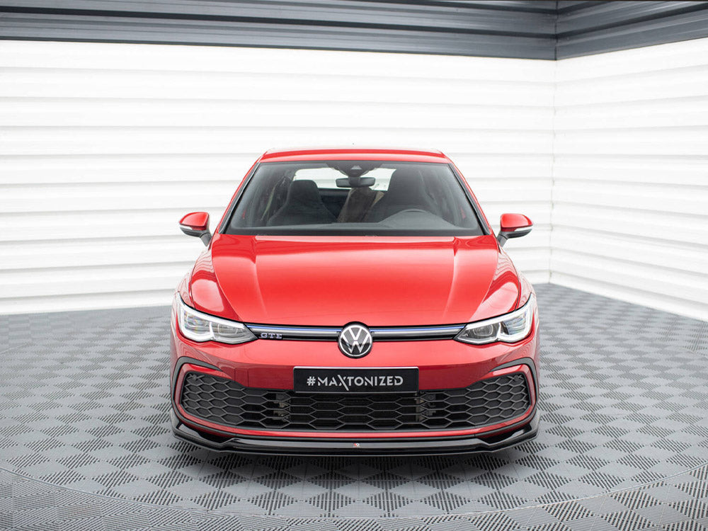 Front Splitter V.6 - Volkswagen Golf GTI / GTE / GTD / R-Line Mk8