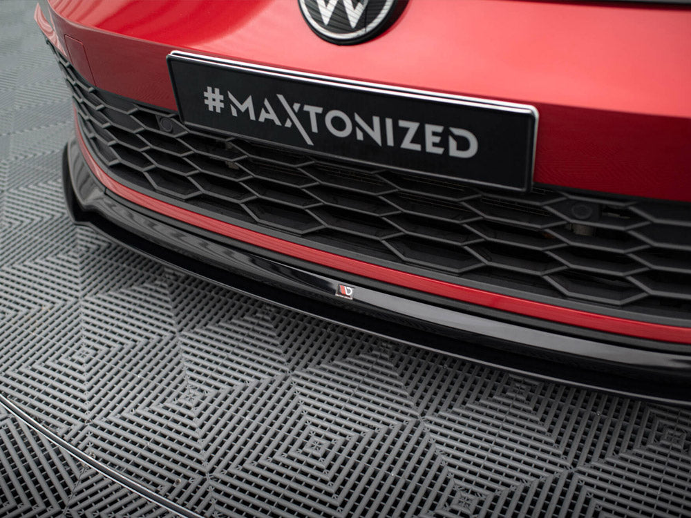 Front Splitter V.6 - Volkswagen Golf GTI / GTE / GTD / R-Line Mk8