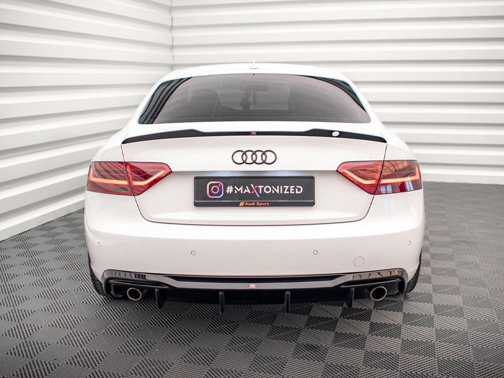 Rear Valance - Audi A5 Coupe 8T Facelift (Version with single exhausts on both sides)