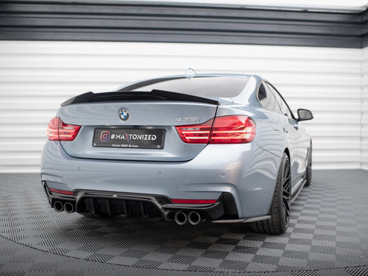 Rear Valance - BMW 4 Series (Coupe / Gran Coupe / Cabrio M-Pack F32 / F36 / F33 (Version with dual exhausts on both sides)