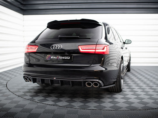 Rear Valance - Audi A6 Sedan / Avant C7 (Version with dual exhausts on both sides)