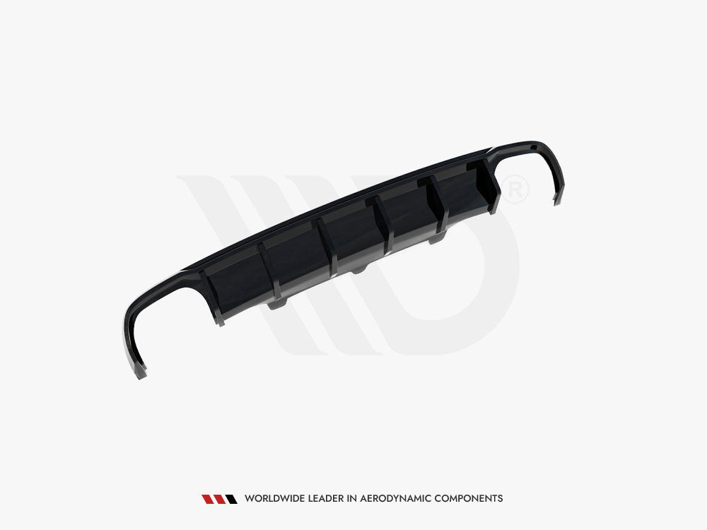 Rear Valance - Audi A6 Sedan / Avant C7 (Version with dual exhausts on both sides)