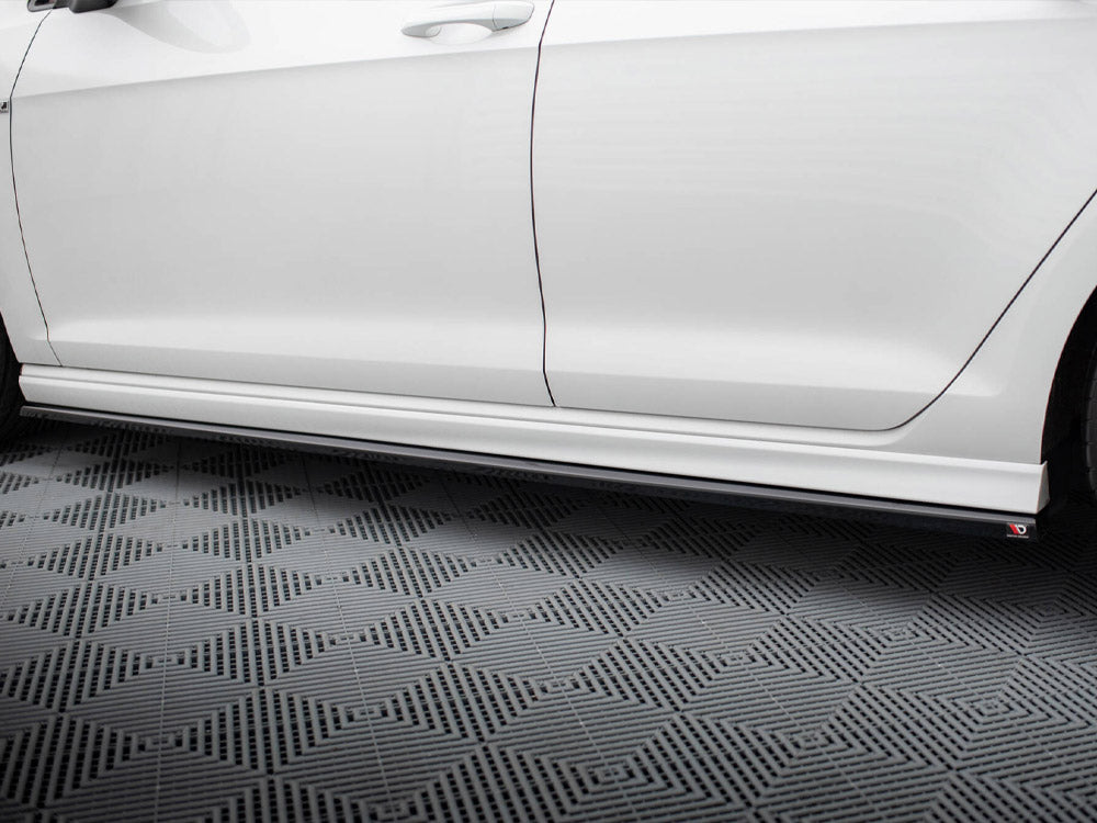 Side Skirts Diffusers V.3 - Volkswagen Golf R / R-Line Mk7