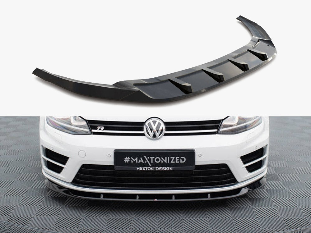 Front Splitter V.6 - Volkswagen Golf R / R-Line Mk7