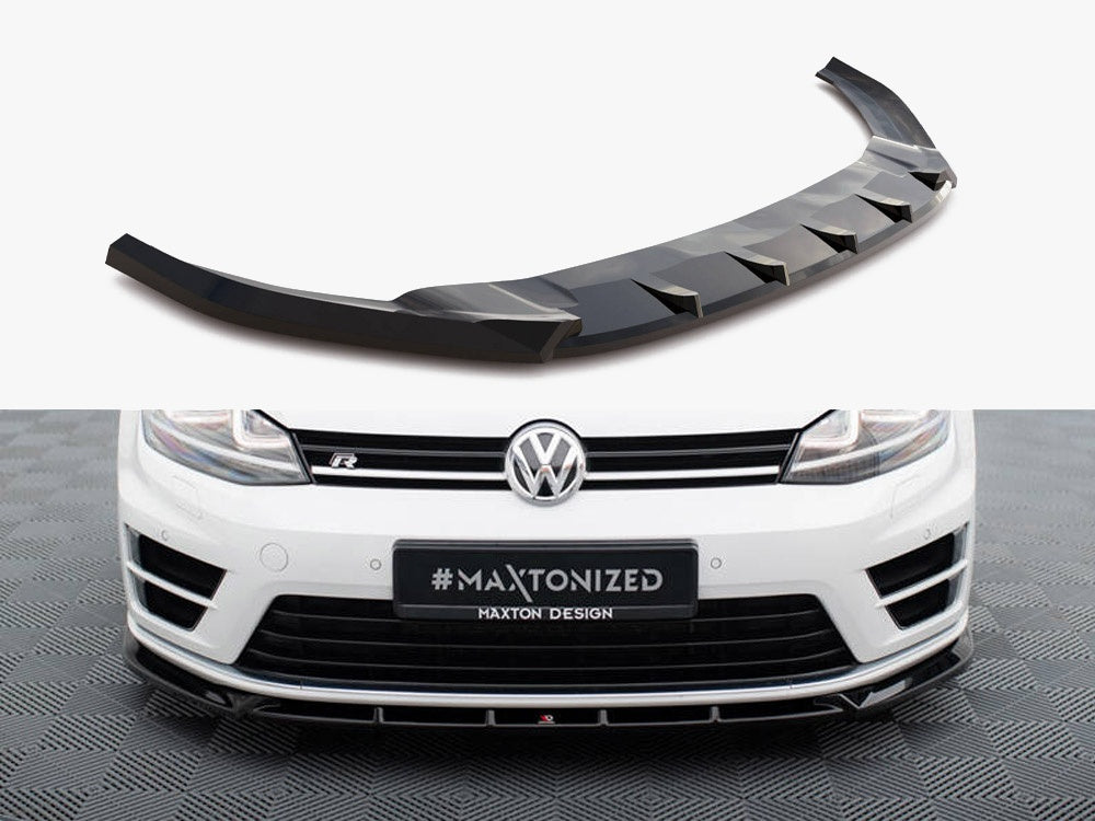 Front Splitter V.5 - Volkswagen Golf R / R-Line Mk7