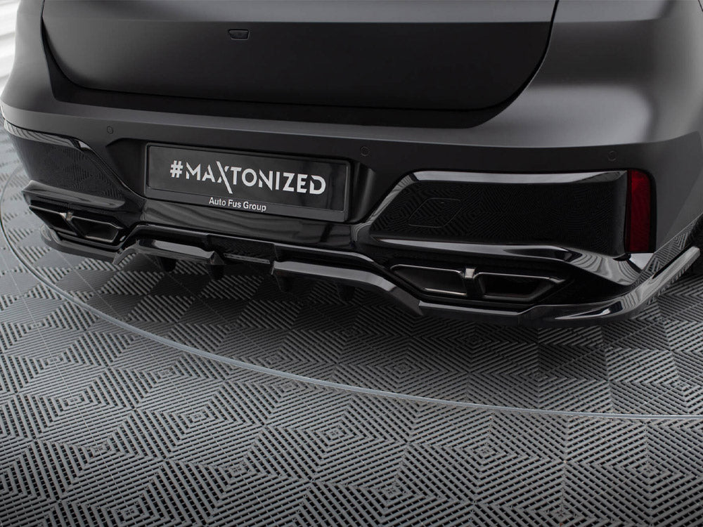 Central Rear Splitter (Vertical Bars) - BMW M7 (60e G70)