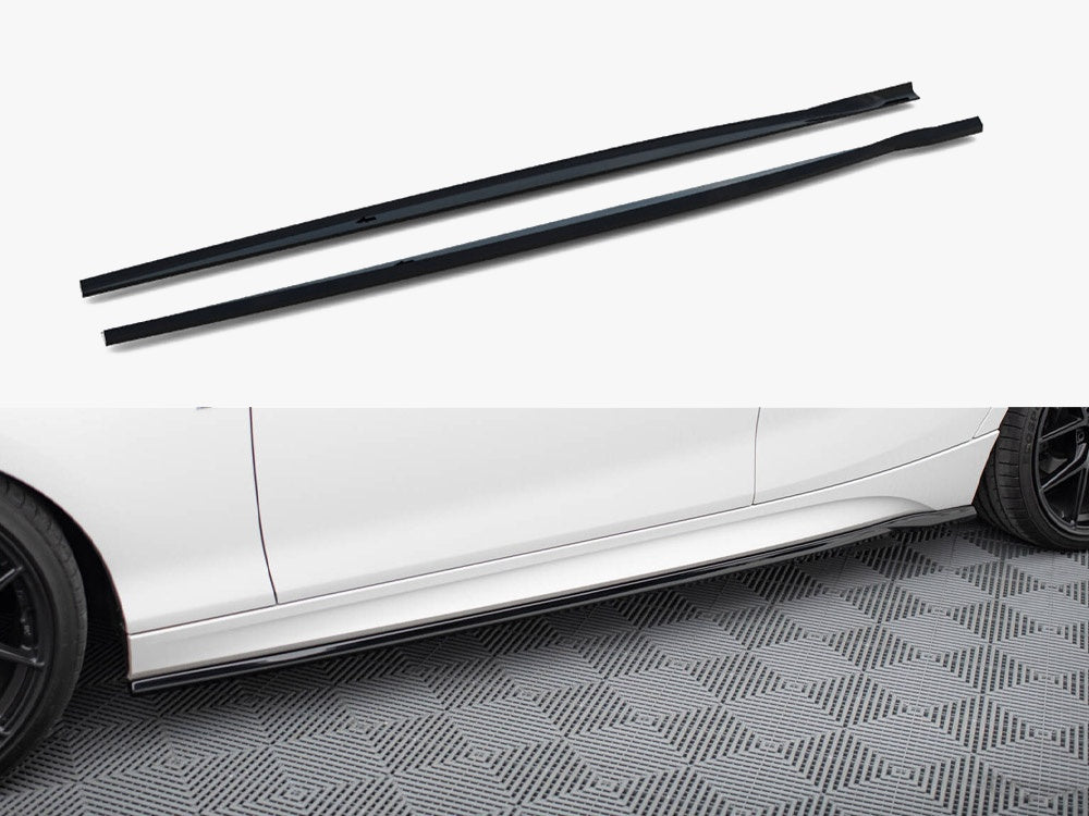 Side Skirts Diffusers V.5 - BMW 1 Series (M-Pack / M140i F20 Facelift)