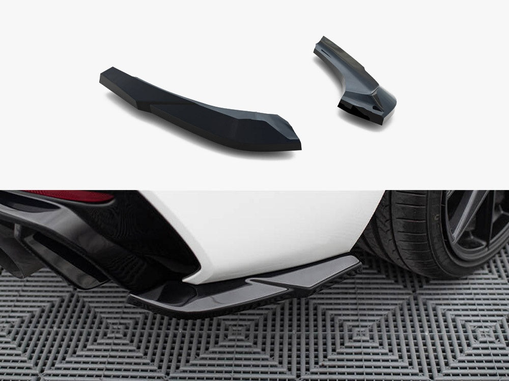 Rear Side Splitters V.5 (For Rear Valance V.3) - BMW 1 Series (M-Pack / M140i F20 Facelift)