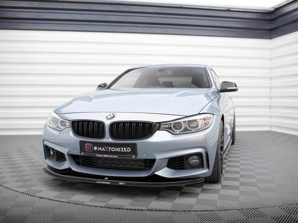 Hybrid Front Splitter - BMW 4 Series (Coupe / Gran Coupe / Cabrio M-Pack F32 / F36 / F33)