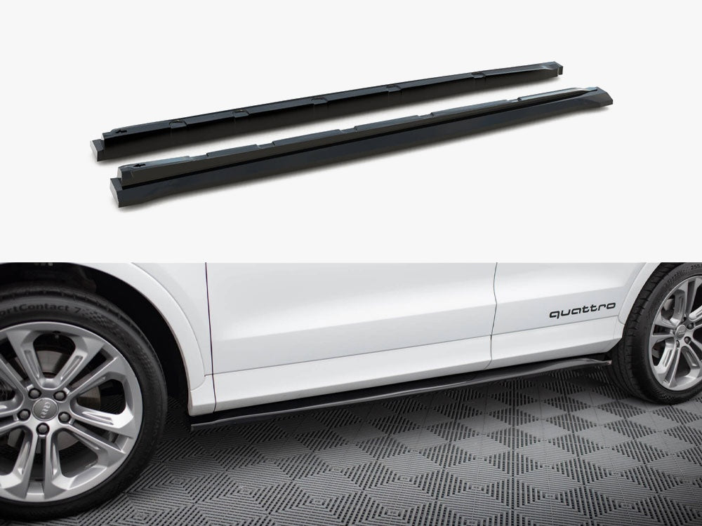 Side Skirts Diffusers - Audi Q3 S Line 8U