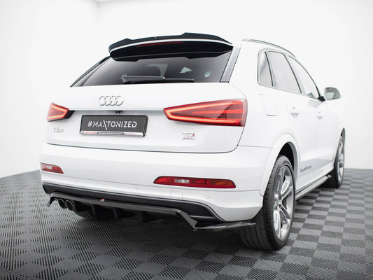 Rear Splitter (Vertical Bars) - Audi Q3 S Line 8U