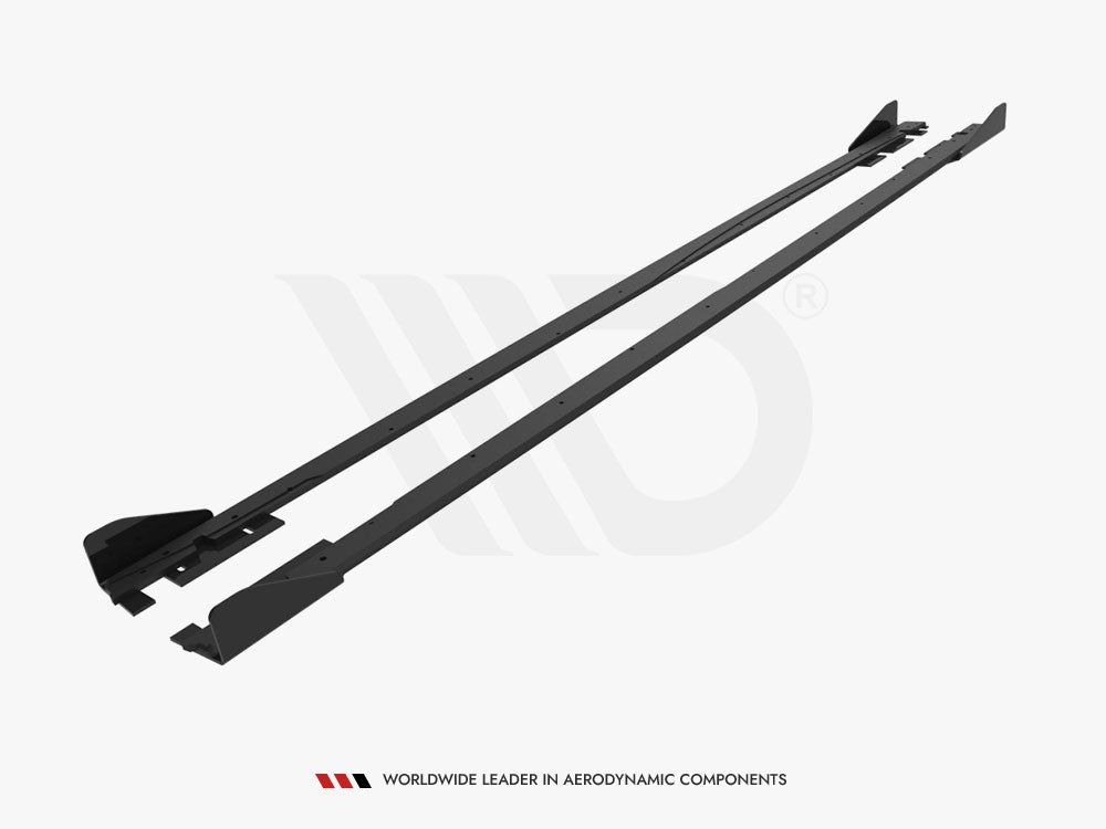 Street PRO Side Skirts Diffusers + Flaps - Volkswagen Jetta GLI Mk7