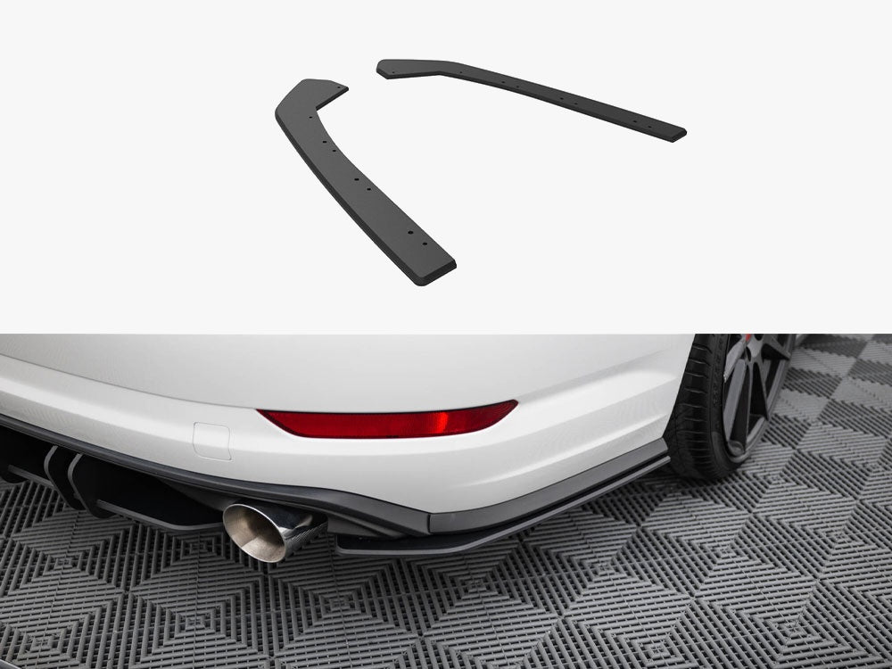 Street Pro Rear Side Splitters - Volkswagen Jetta GLI Mk7