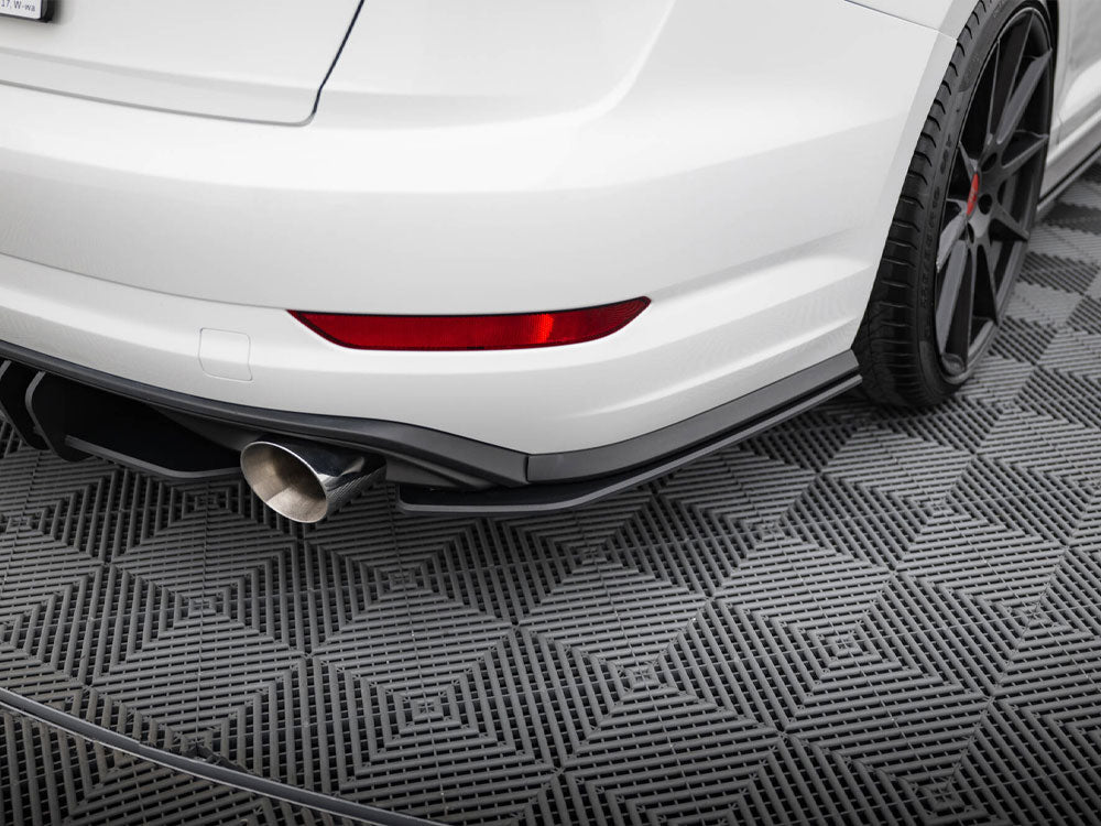 Street Pro Rear Side Splitters - Volkswagen Jetta GLI Mk7