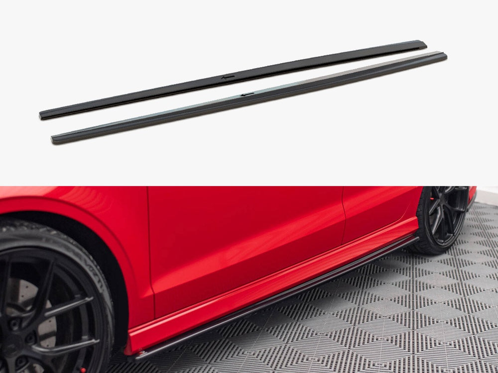 Side Skirts Diffusers V.1 - Audi S3 / A3 S Line 8V / 8V FL Sedan (2013-2020)