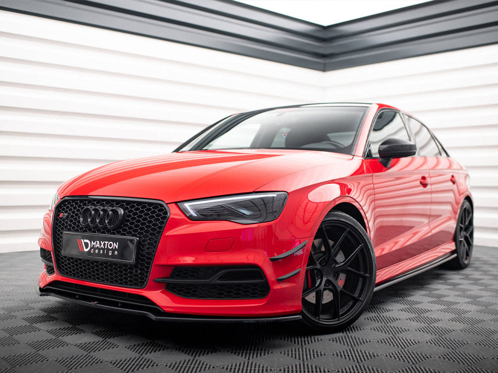 Front Splitter V.2 - Audi S3 / A3 S Line 8V Sedan / Cabrio (2013-2016)