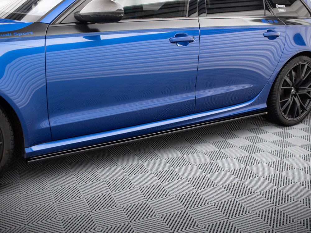Side Skirts Diffusers V.1 - Audi RS6 C7