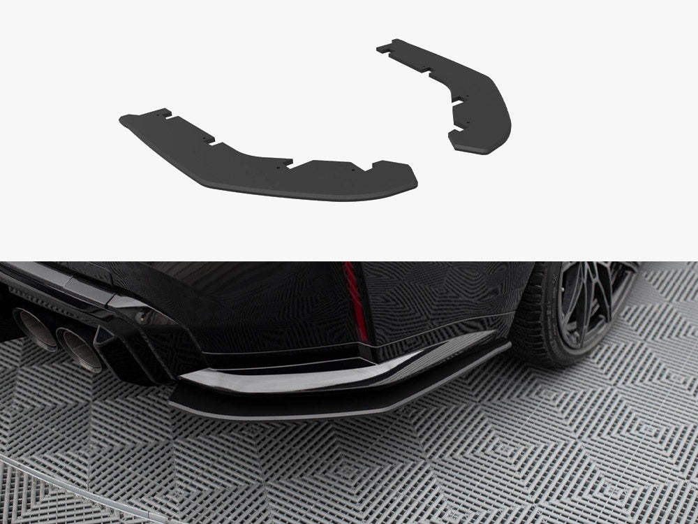 Street PRO Rear Side Splitters V2 - BMW M3 (Sedan / Touring G80 / G81)