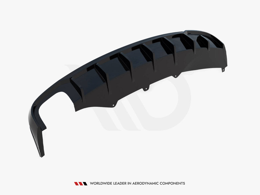 Rear Valance - Audi A4 B8 (Single Side dual exhaust Version)