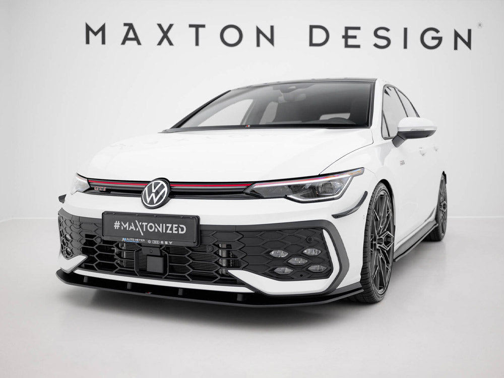 Street PRO Front Splitter - Volkswagen Golf GTI / GTE / R-Line Mk8 Facelift