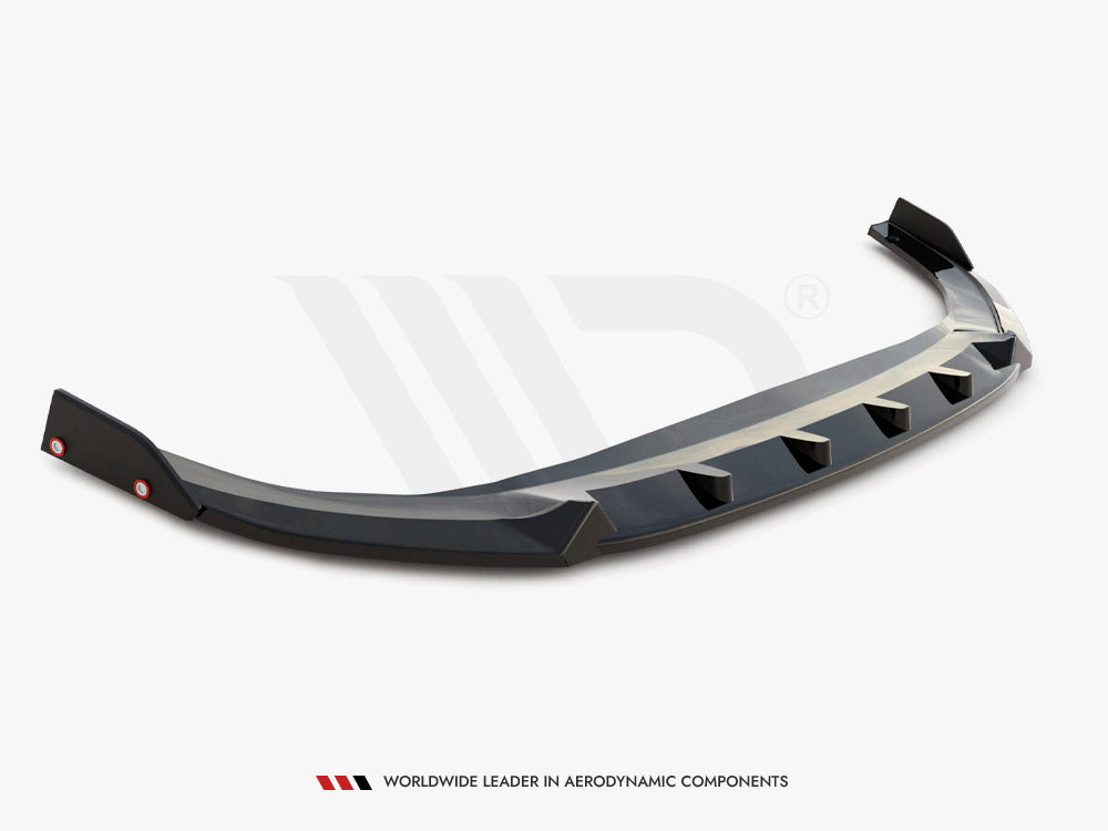 Front Splitter V.2 + Flaps - Volkswagen Golf GTI / GTE / R-Line Mk8 Facelift