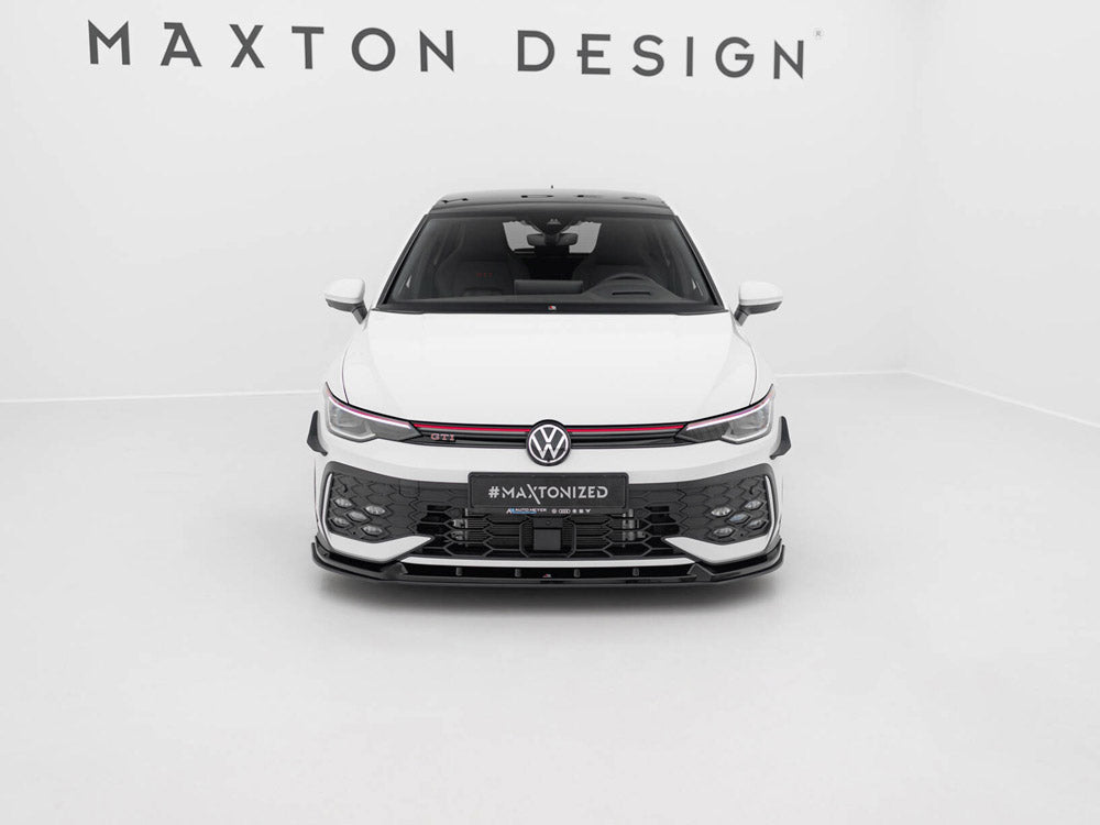 Street PRO Front Splitter V.2 - Volkswagen Golf GTI / GTE / R-Line Mk8 Facelift