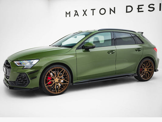 Side Skirts Diffusers V.3 - Audi S3 Sportback / A3 S Line Sportback 8Y Facelift
