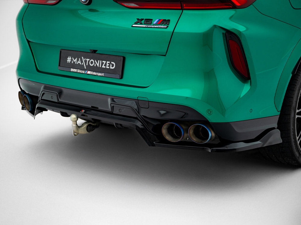 Rear Splitter (Vertical Bars) - BMW X6 (M F96 Facelift)