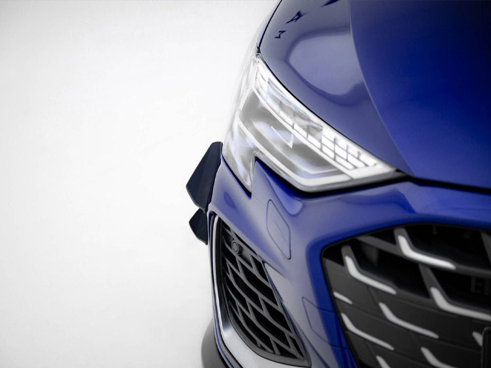 Front Bumper Wings (Canards) - Audi A3 S Line Sedan / S3 Sedan 8Y Facelift