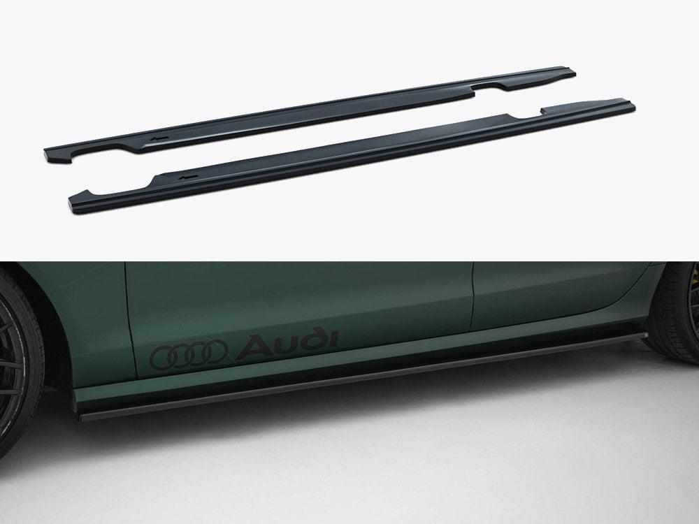 Side Skirts Diffusers - Audi S6 / A6 S Line C7