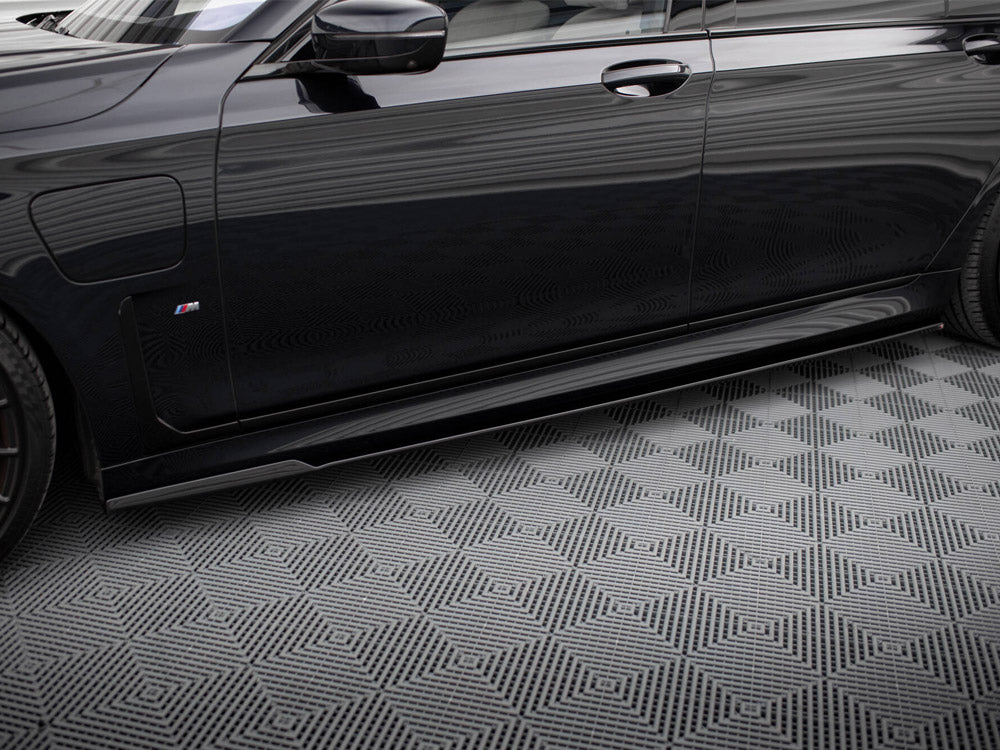 Side Skirts Diffusers V2 - BMW 7 Series (Long M-Pack G12)