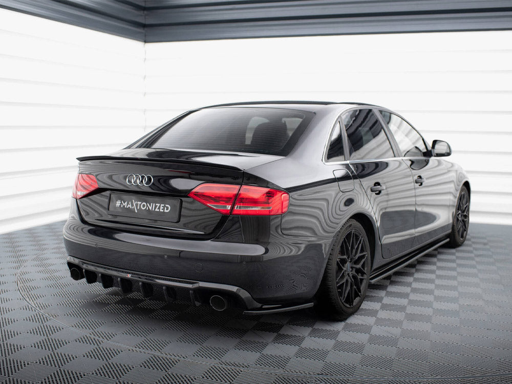 Rear Valance - Audi A4 B8 Facelift (Version with single exhausts on both sides)