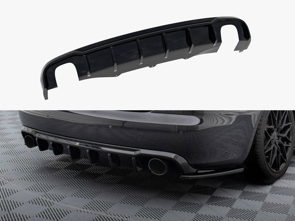 Rear Valance - Audi A4 B8 (Version with single exhausts on both sides)