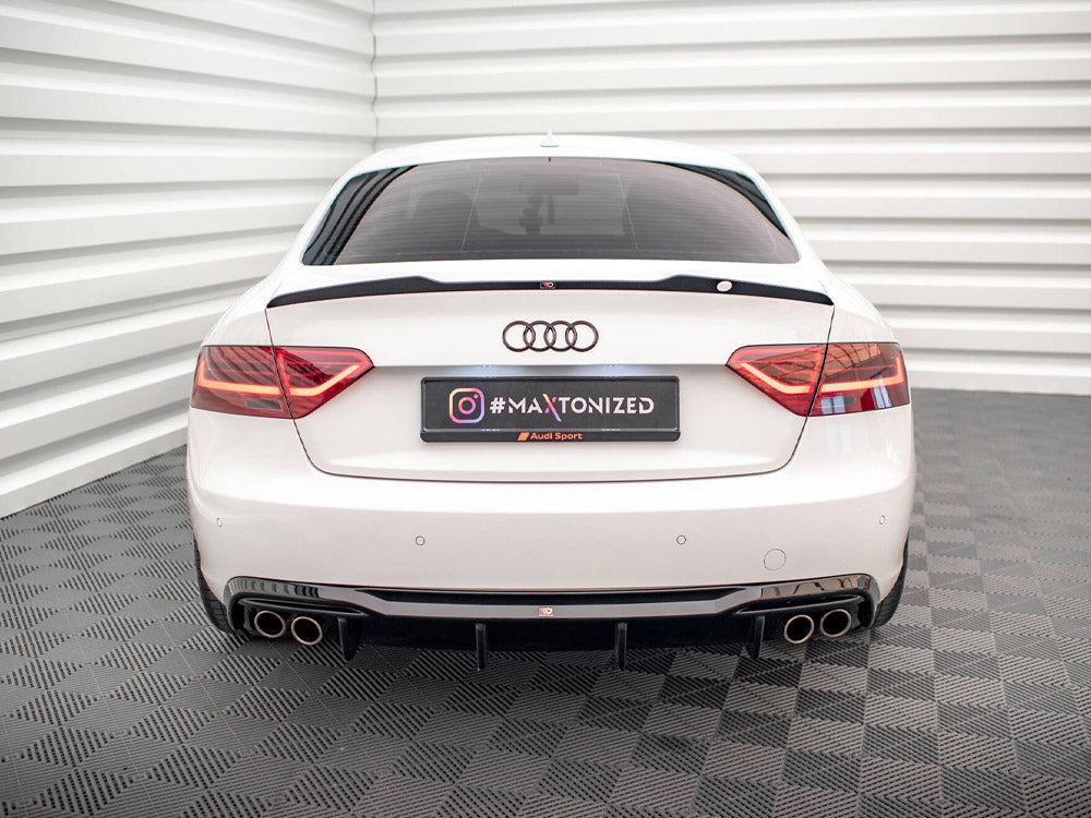 Rear Valance - Audi A5 Coupe 8T Facelift (Version with dual exhausts on both sides)